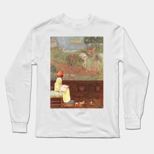 Faded Tapestry by Millicent Sowerby Long Sleeve T-Shirt